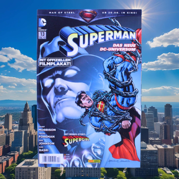 Superman 13 New 52 Panini Comic 2013 mit Poster | Hoppla-Stuff